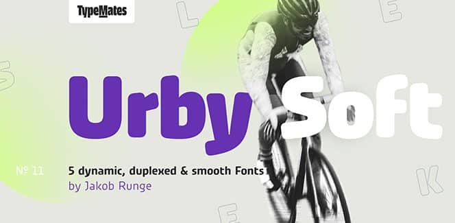 معرفی بهترین فونت urby font برای طراحی لوگو