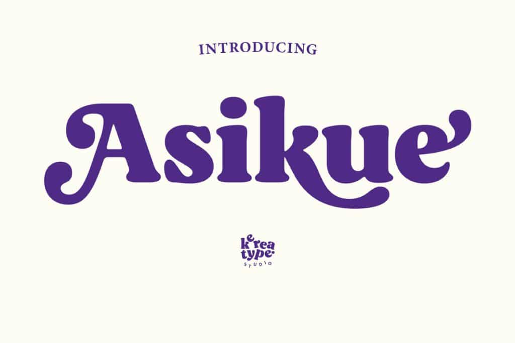 معرفی فونت مناسب برای طراحی لوگو انگلیسی asikue